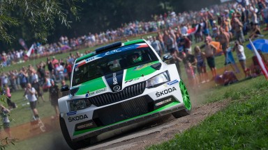 Kopecký dominates Europe’s best in the ŠKODA Fabia R5