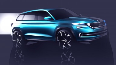 ŠKODA VisionS: SUV Design Study Celebrates Premiere in Geneva
