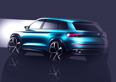 ŠKODA VisionS: SUV Design Study Celebrates Premiere in Geneva
