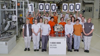 ŠKODA AUTO ve Vrchlabí vyrobila miliontou převodovku DQ 200