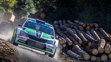 Jan Kopecký wins Czech championship title in the ŠKODA Fabia R5