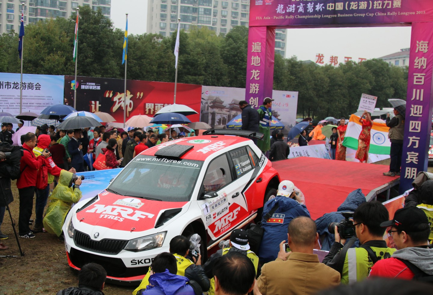 Rally China 6435 Skoda Storyboard