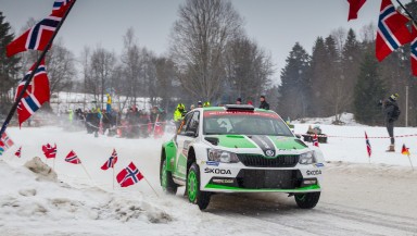 Rally Sweden: The start didn’t go according to plan for ŠKODA Motorsport