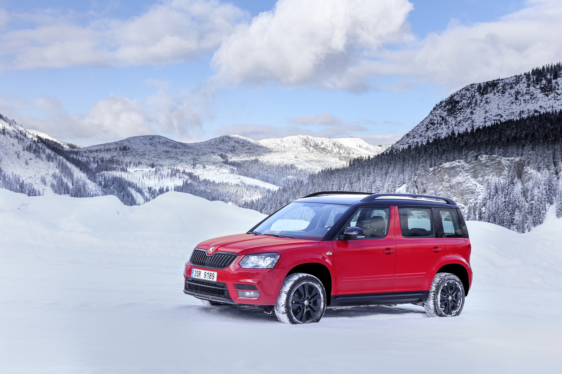Stilvolle Skoda Yeti 4 Wheel Drive Bild