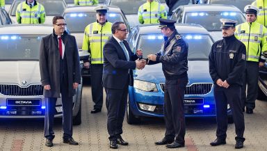Vozy ŠKODA s inovativní měřicí technikou pro Policii České republiky