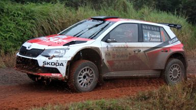 Tidemand dominates in the ŠKODA Fabia R5 in China