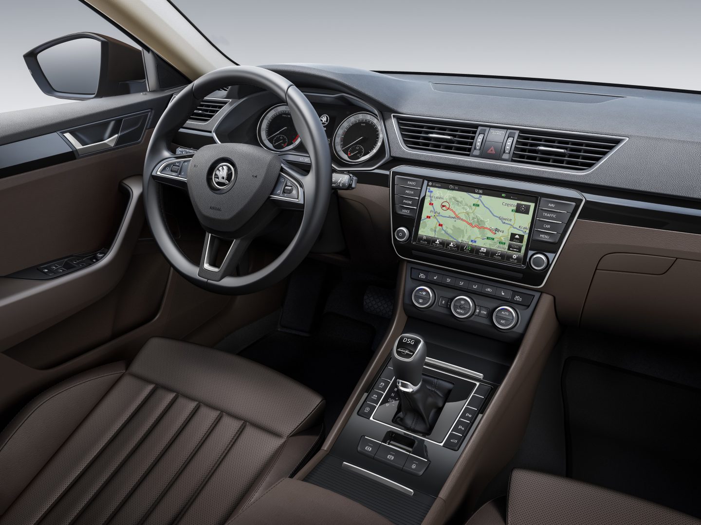 Upgraded KODA Superb Interior As Spacious As Higher class Vehicles Upgraded KODA Superb Interior As Spacious As Higher class Vehicles