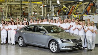 Nová éra: Zahájení výroby nové generace modelu ŠKODA Superb