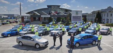 Policie České republiky převzala 35 vozů ŠKODA Octavia v civilním provedení