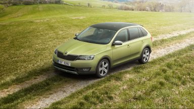 The new ŠKODA Rapid Spaceback ScoutLine: Young and adventurous compact car