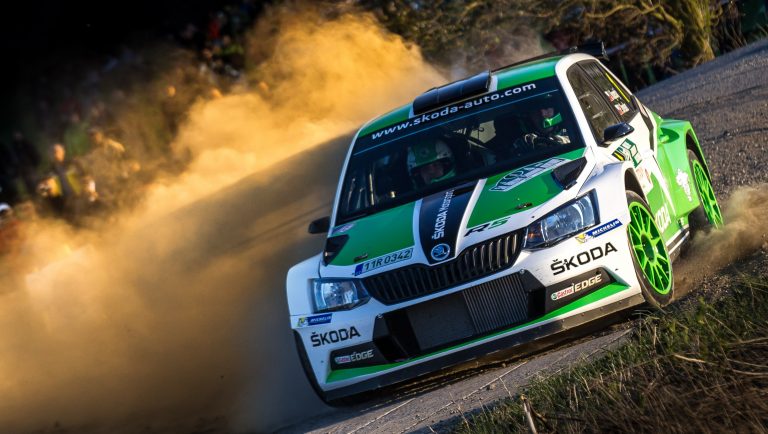 Home race number two for the new ŠKODA Fabia R5 at the Rally Český Krumlov