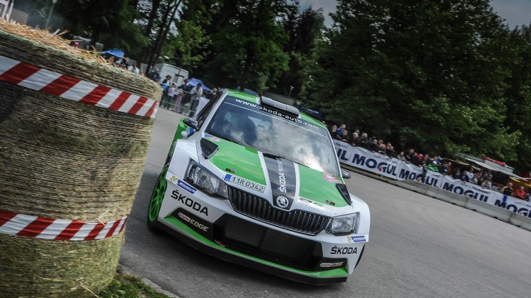 Rally Hustopeče: Jan Kopecký after home win number three in the ŠKODA Fabia R5