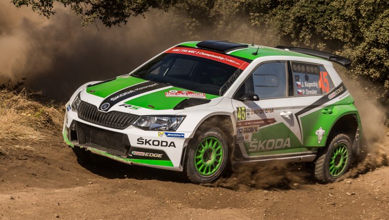 Rally Germany: ŠKODA power with five Fabia R5s