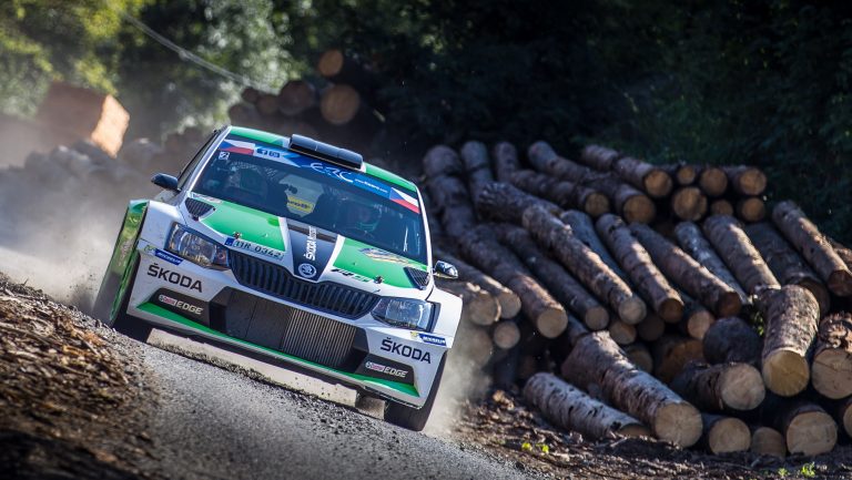 Jan Kopecký wins Czech championship title in the ŠKODA Fabia R5