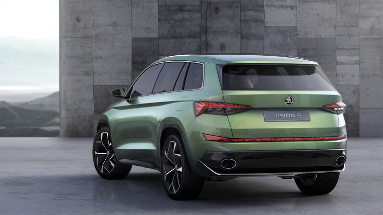 Skoda_SUV_Skoda Vision S Geneva 2016 Rear-View