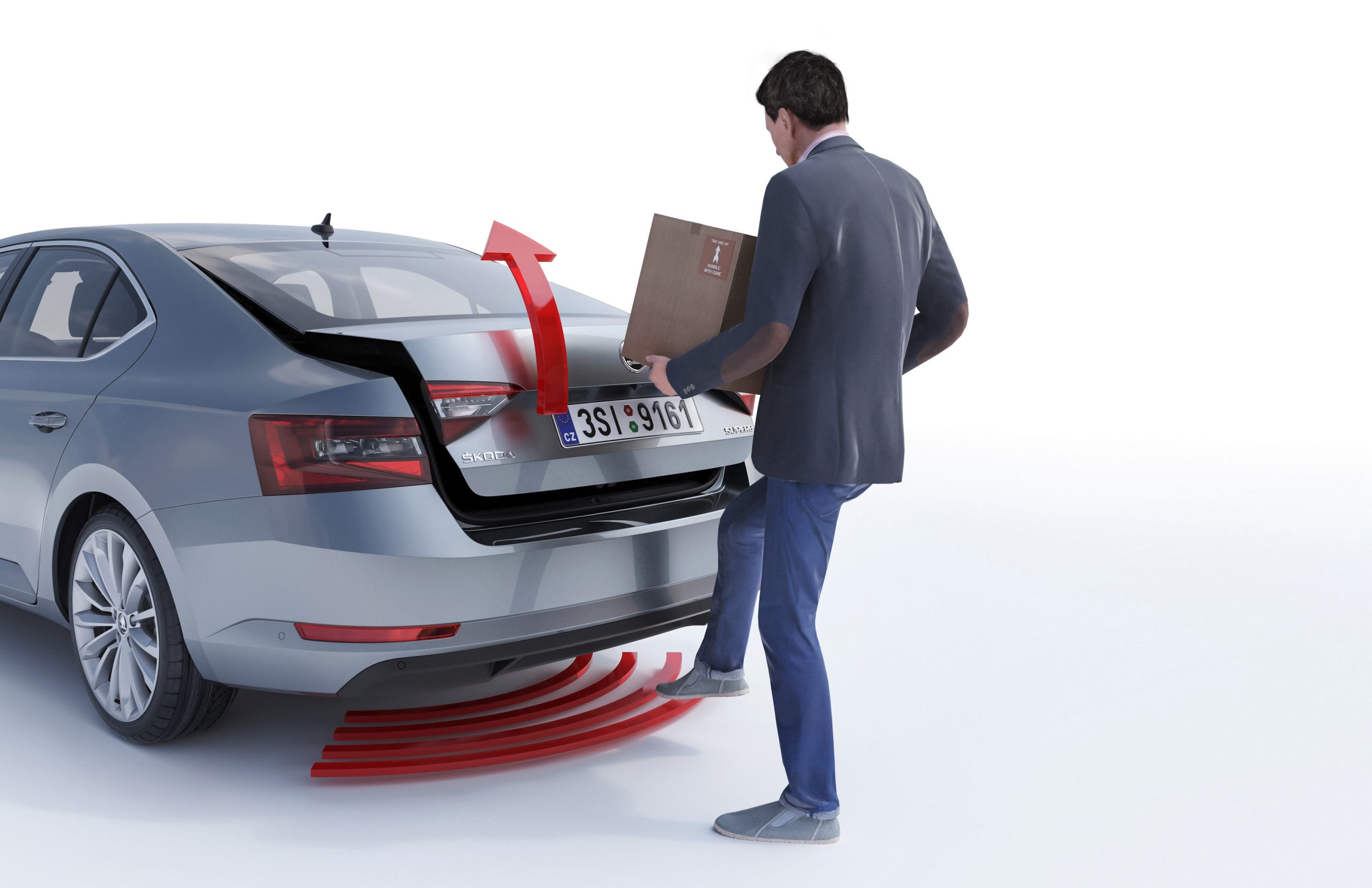 ŠKODA Superb Virtual Pedal Škoda Storyboard