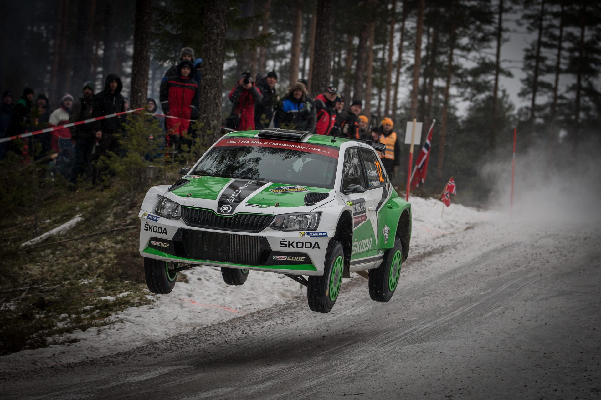 Rally Sweden 2016 Škoda Storyboard