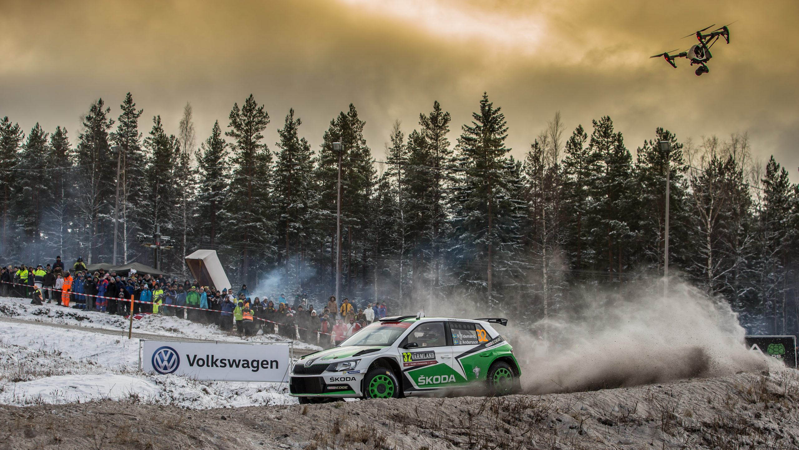 Rally Sweden 2016 Škoda Storyboard