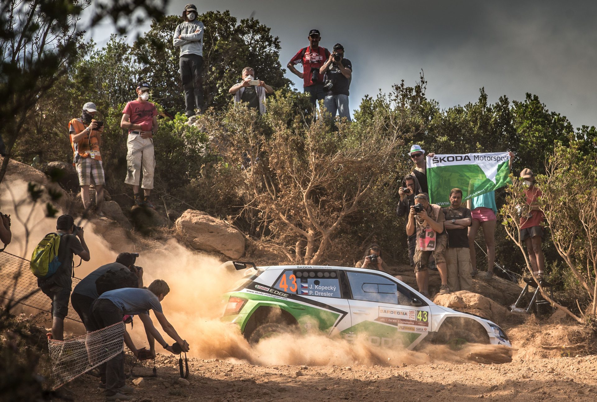 Rally Italy Sardegna 2016 Škoda Storyboard