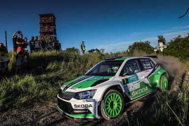 Kopecký completes hat-trick of victories for ŠKODA in Czech championship