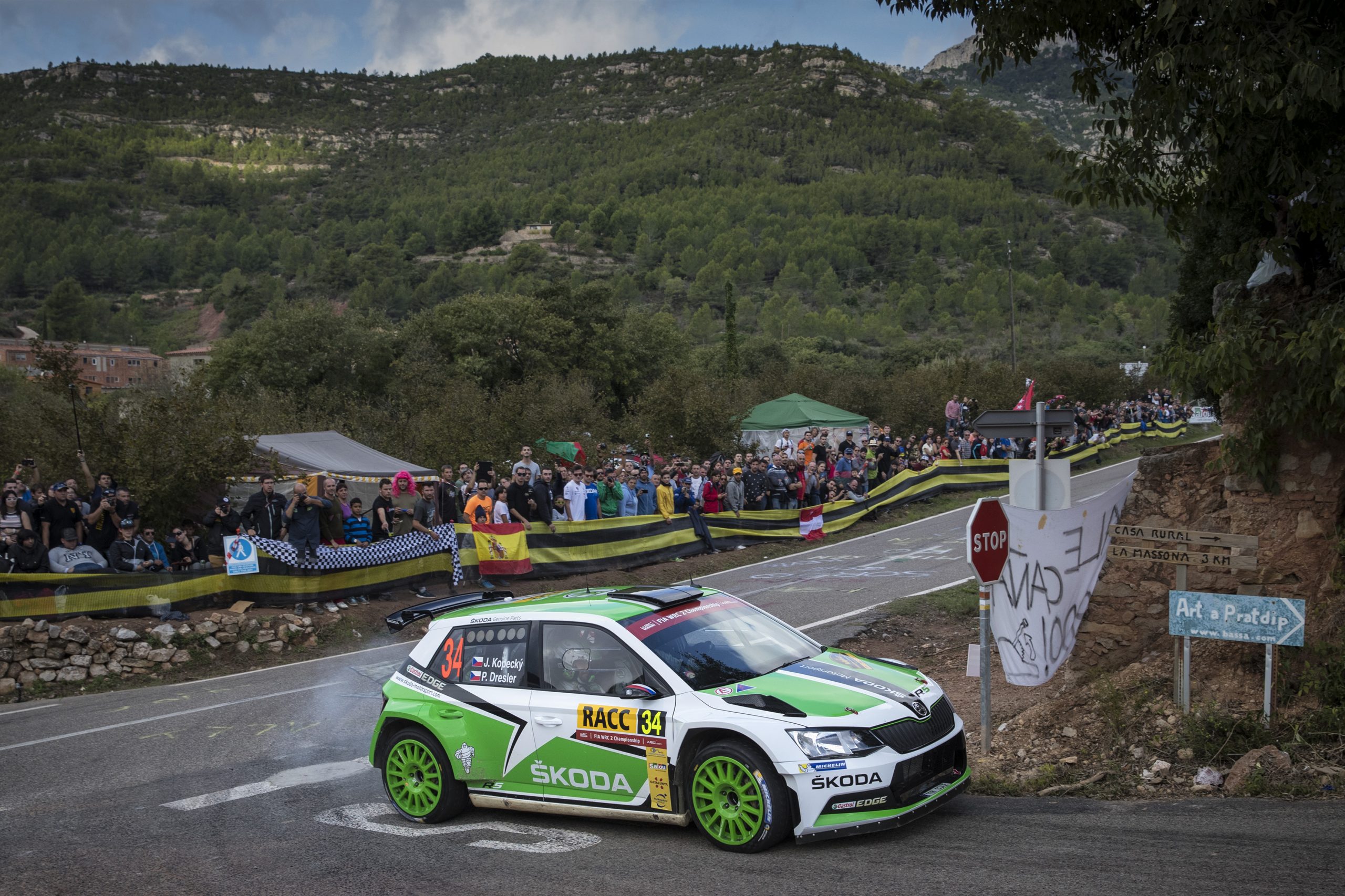 Rally Spain 2016 - Škoda Storyboard