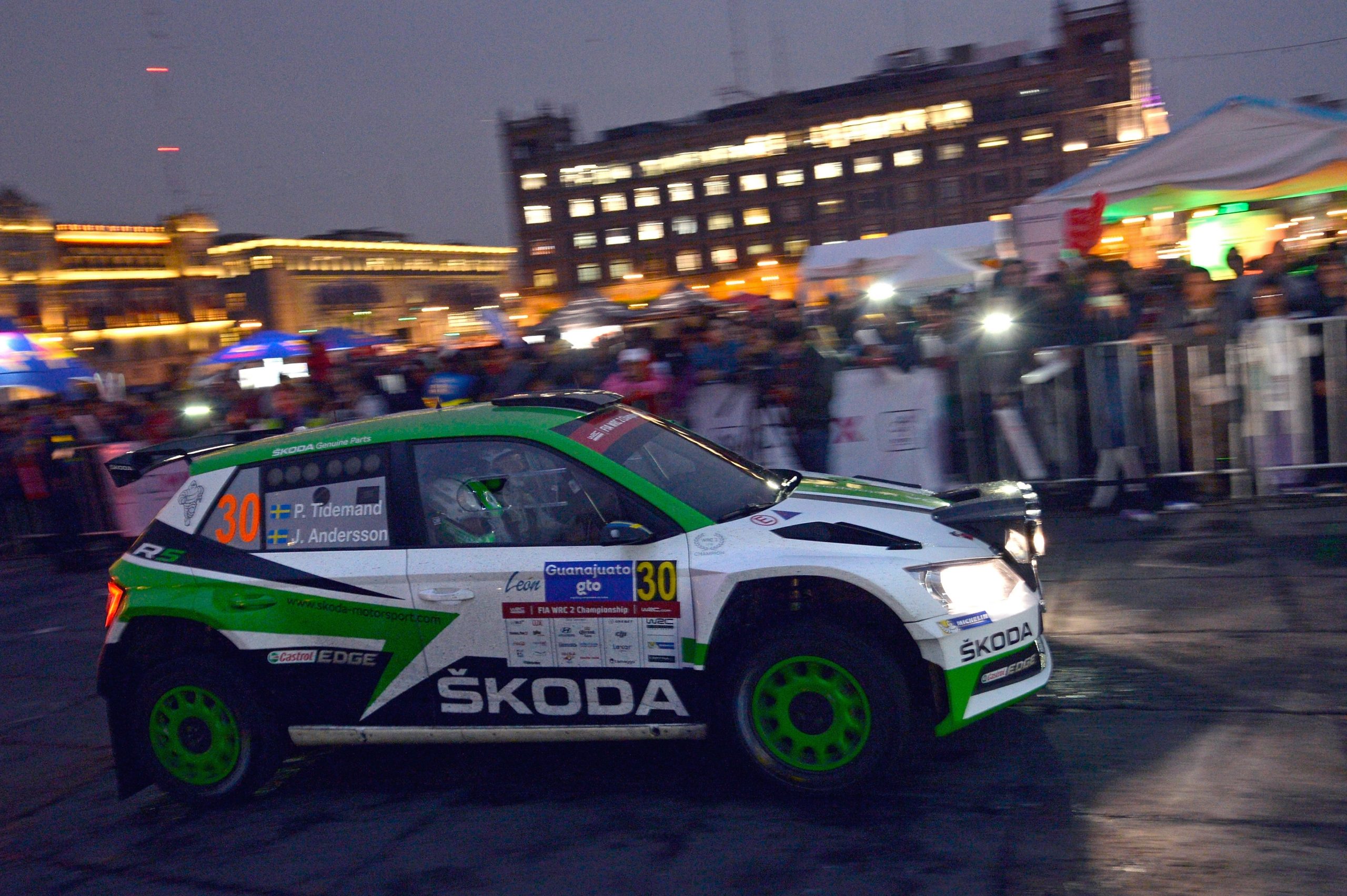 Rally Mexico 2017 Škoda Storyboard