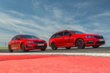ŠKODA OCTAVIA RS 245: sporty, spacious and practical – Press kit