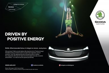 ŠKODA and Cirque du Soleil® enter long-term partnership