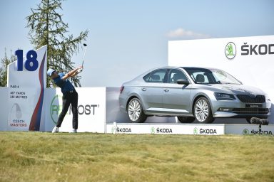 ŠKODA podruhé partnerem prestižního golfového turnaje