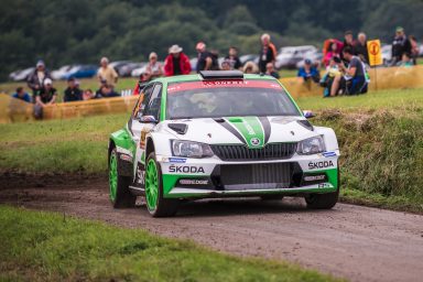 ADAC Rallye Deutschland: Jan Kopecký and Pontus Tidemand with double lead for ŠKODA