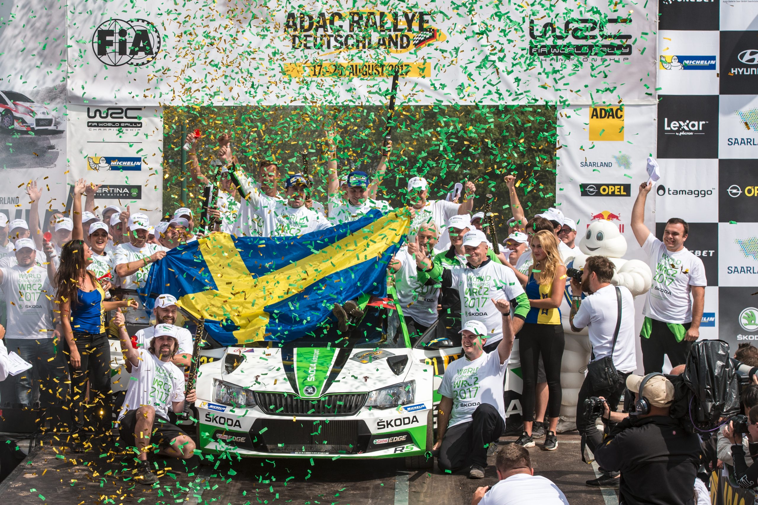 Rally Germany 2017 Škoda Storyboard