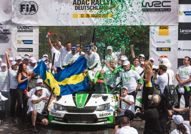 ADAC Rallye Deutschland: Tidemand/Andersson and ŠKODA secure WRC 2 titles