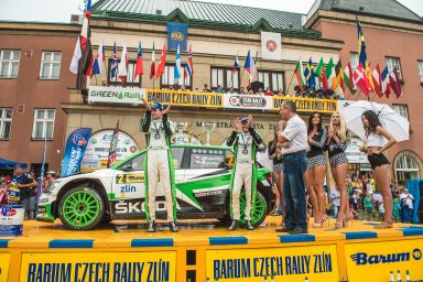 Barum Czech Rally Zlín: Reigning champions Kopecký/Dresler score sixth win in a row for ŠKODA