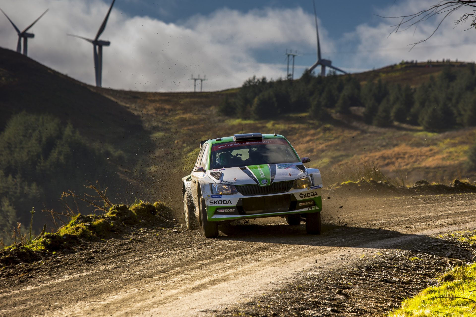 Wales Rally Great Britain 2017 Škoda Storyboard