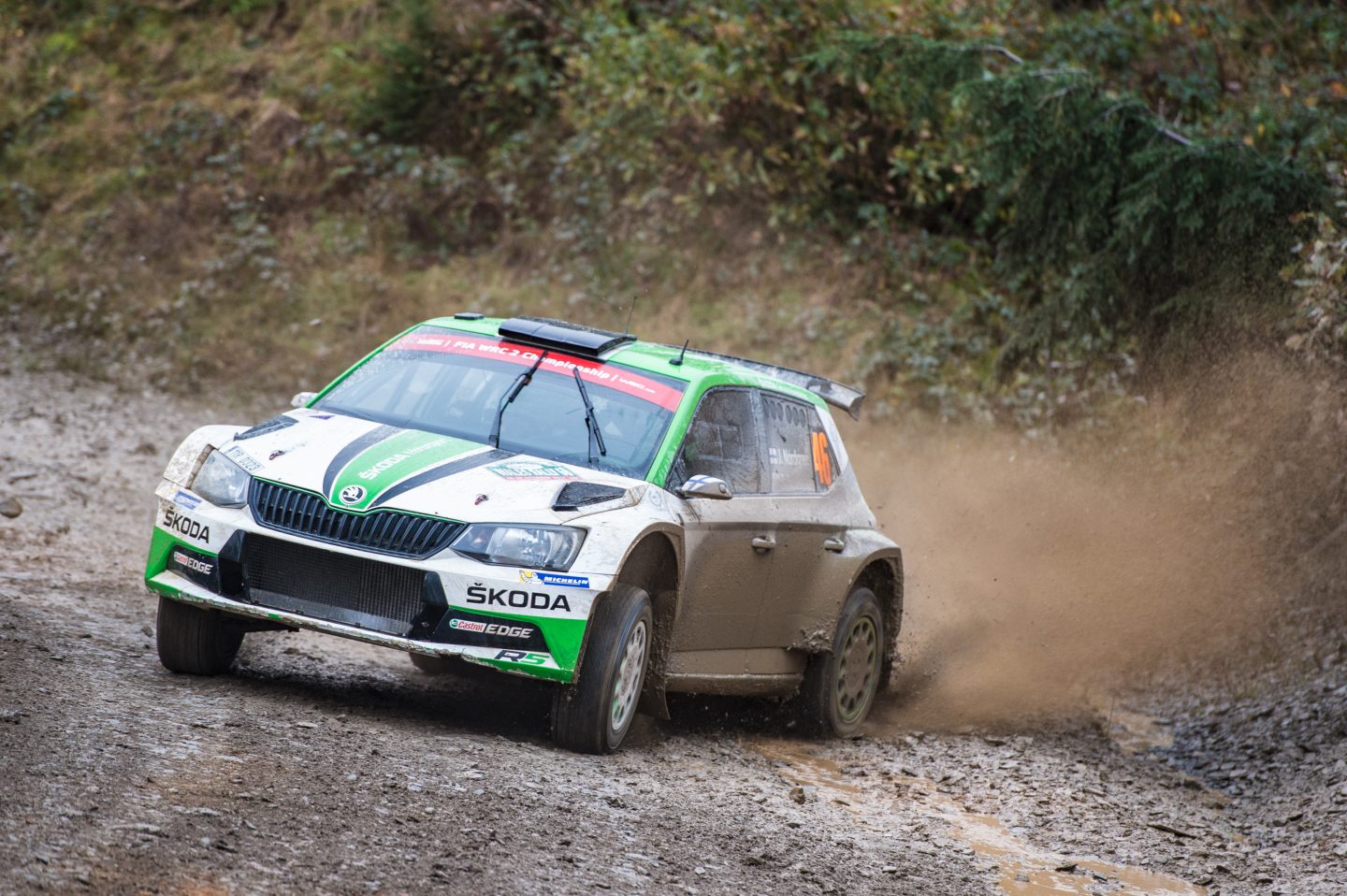 Wales Rally Großbritannien 2017 Škoda Storyboard