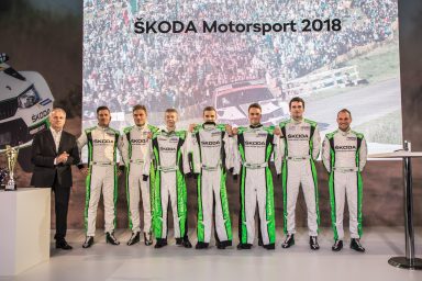 ŠKODA looks back on successful motorsport year WRC 2 Champion and 14 national titles