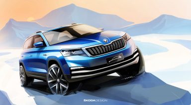A new ŠKODA for China – first sketches of the mainstream city SUV