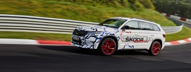 KODIAQ RS Sets Nürburgring Record
