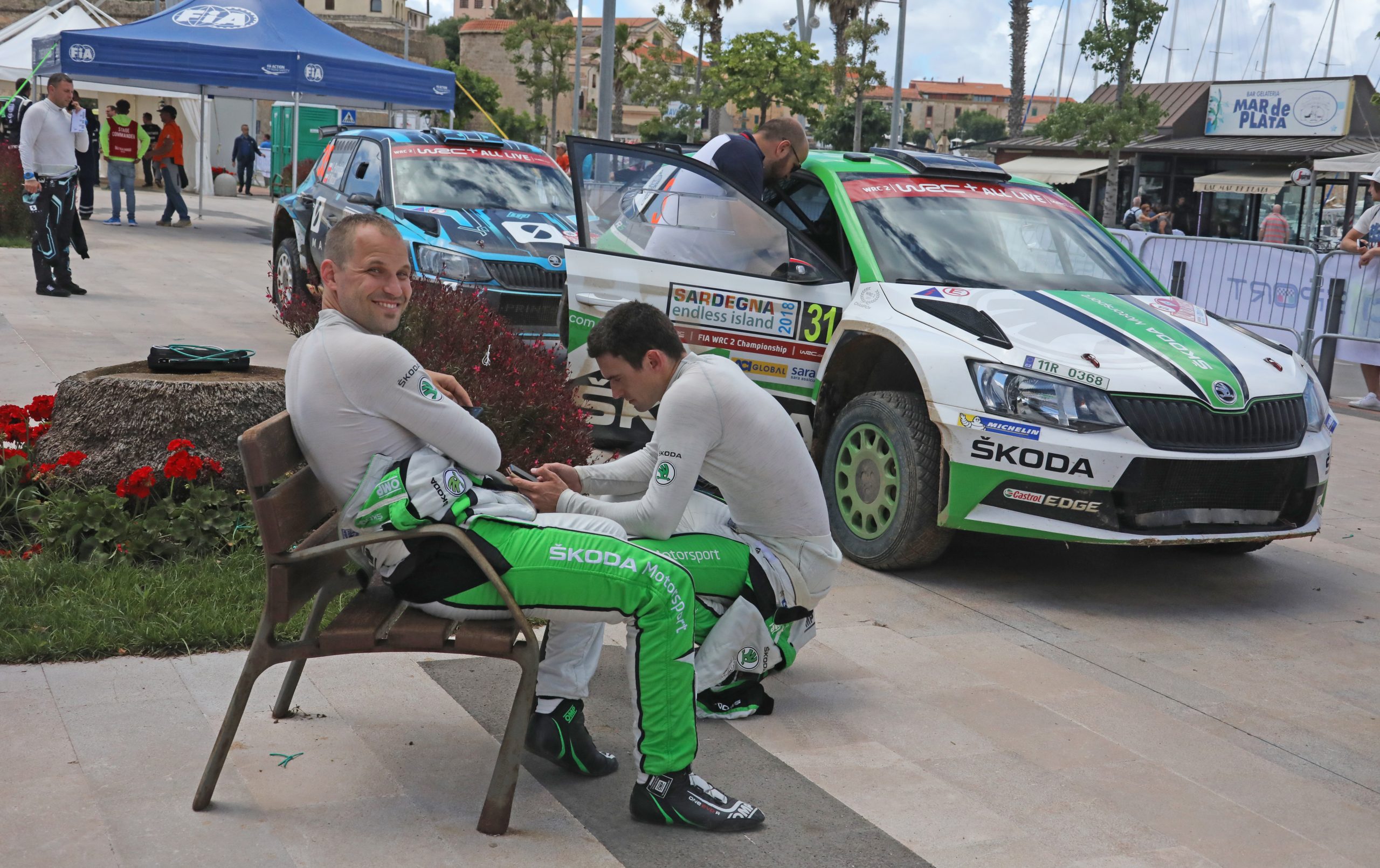 Rally Italy 2018 Škoda Storyboard