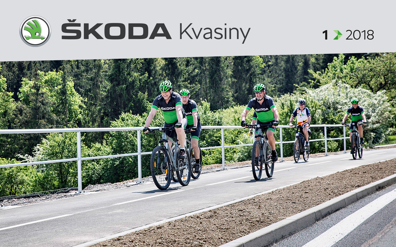 NEWSLETTER PRO OBYVATELE OKOLÍ ZÁVODU ŠKODA AUTO KVASINY <br> 1/2018