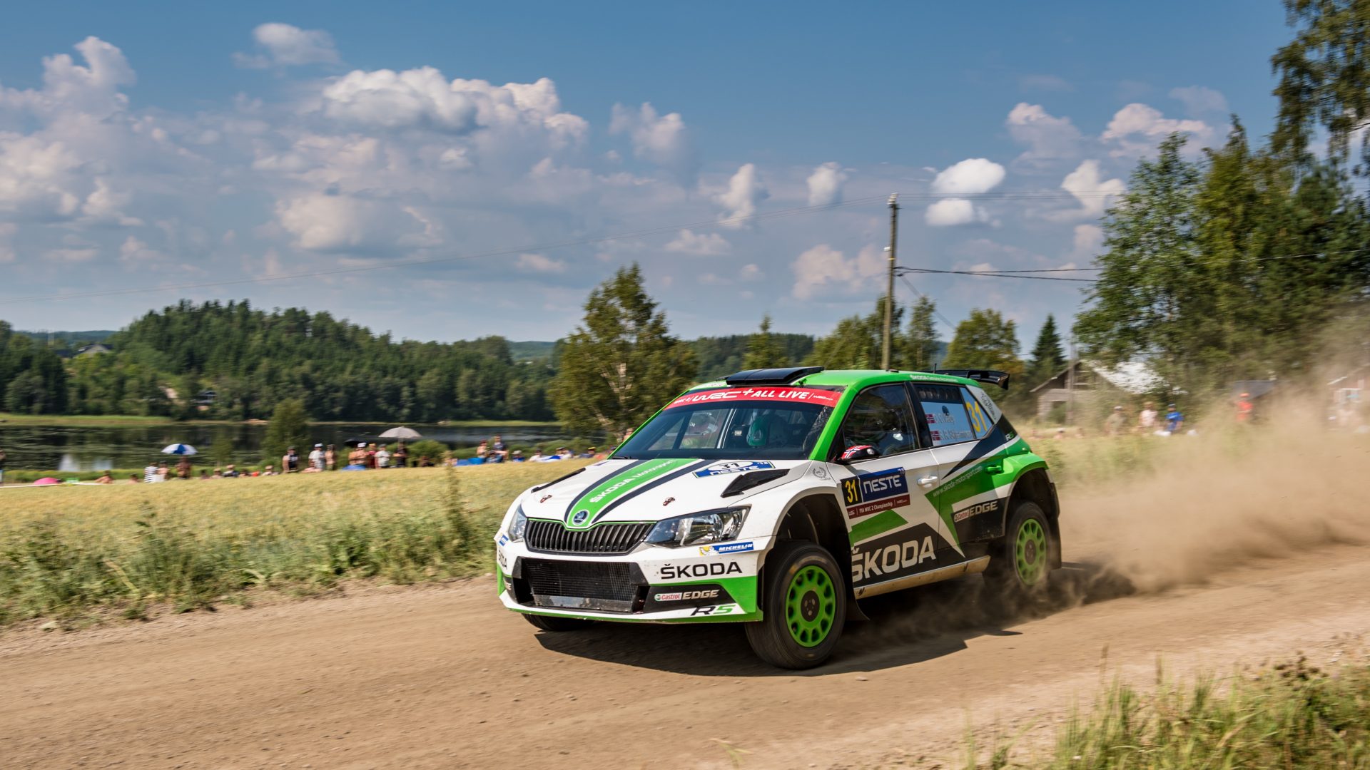 Rally Finnland 2018 Škoda Storyboard