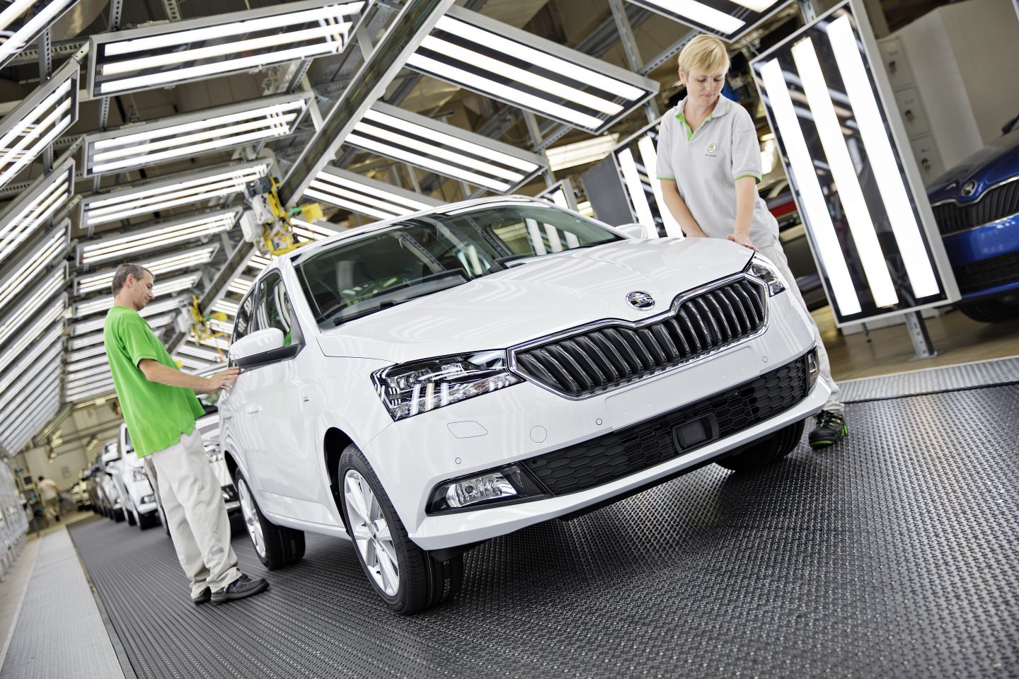 Production of revised ŠKODA FABIA begins in Mladá Boleslav - Škoda ...