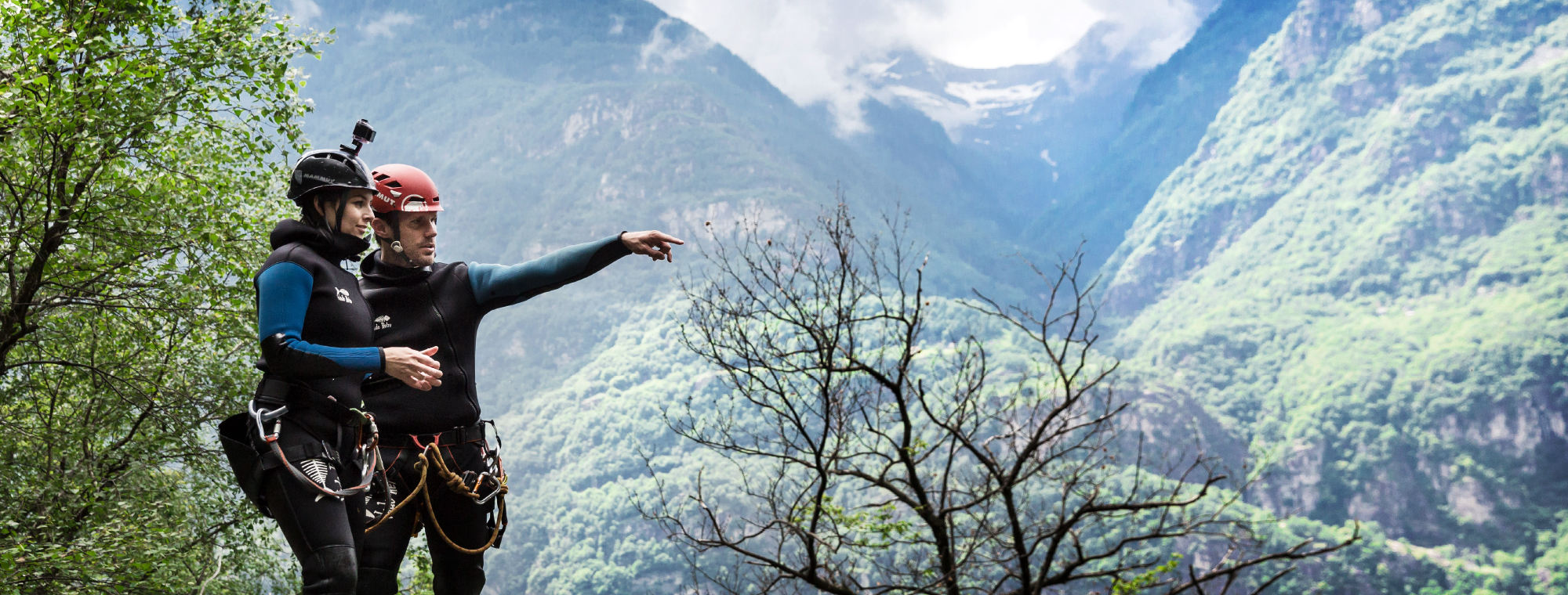 Miss Peaches on the Road: Canyoning in Switzerland
