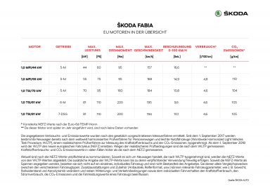 Skoda Fabia Motorennull