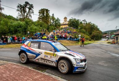 Posádka ŠKODA Kopecký/Dresler vyhrála Barum Czech Rally Zlín, je to její 10. vítězství v sezóně 2018