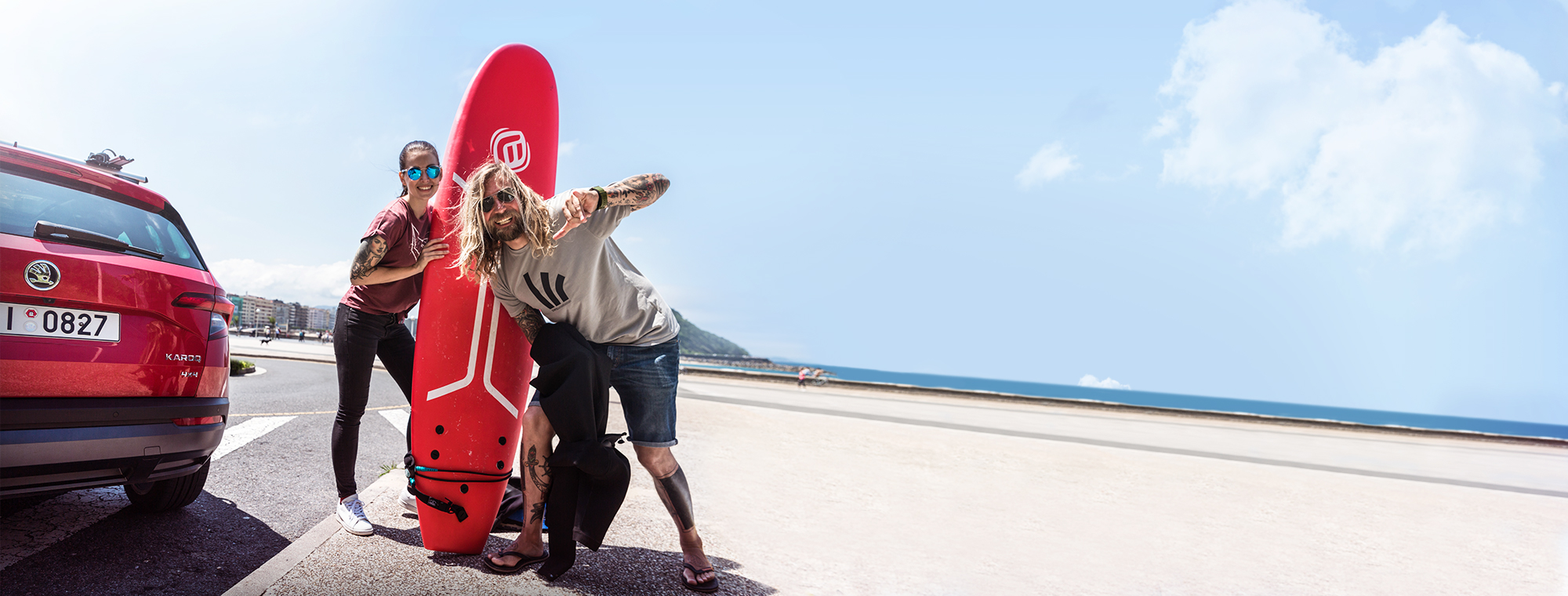 Miss Peaches on the Road: Surfing in San Sebastián