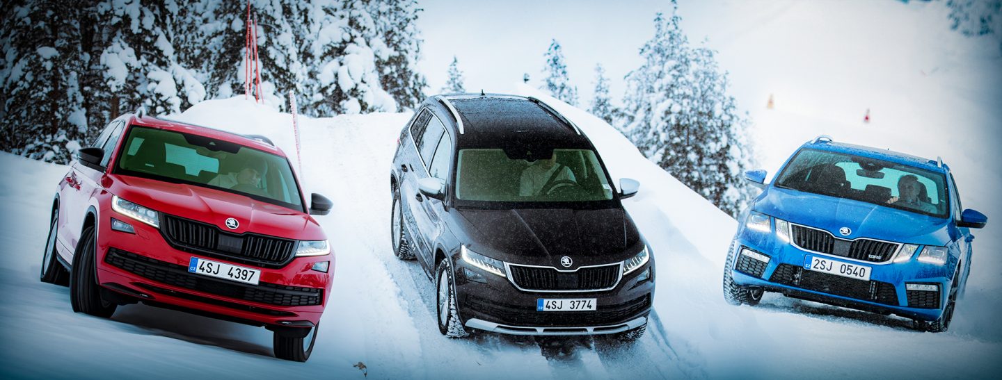 ŠKODA 4×4: <br>Your Best Bet in the Snow