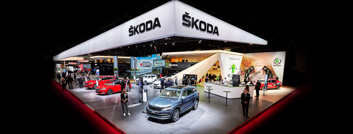 The ŠKODA Stand in Paris: 360° Tour