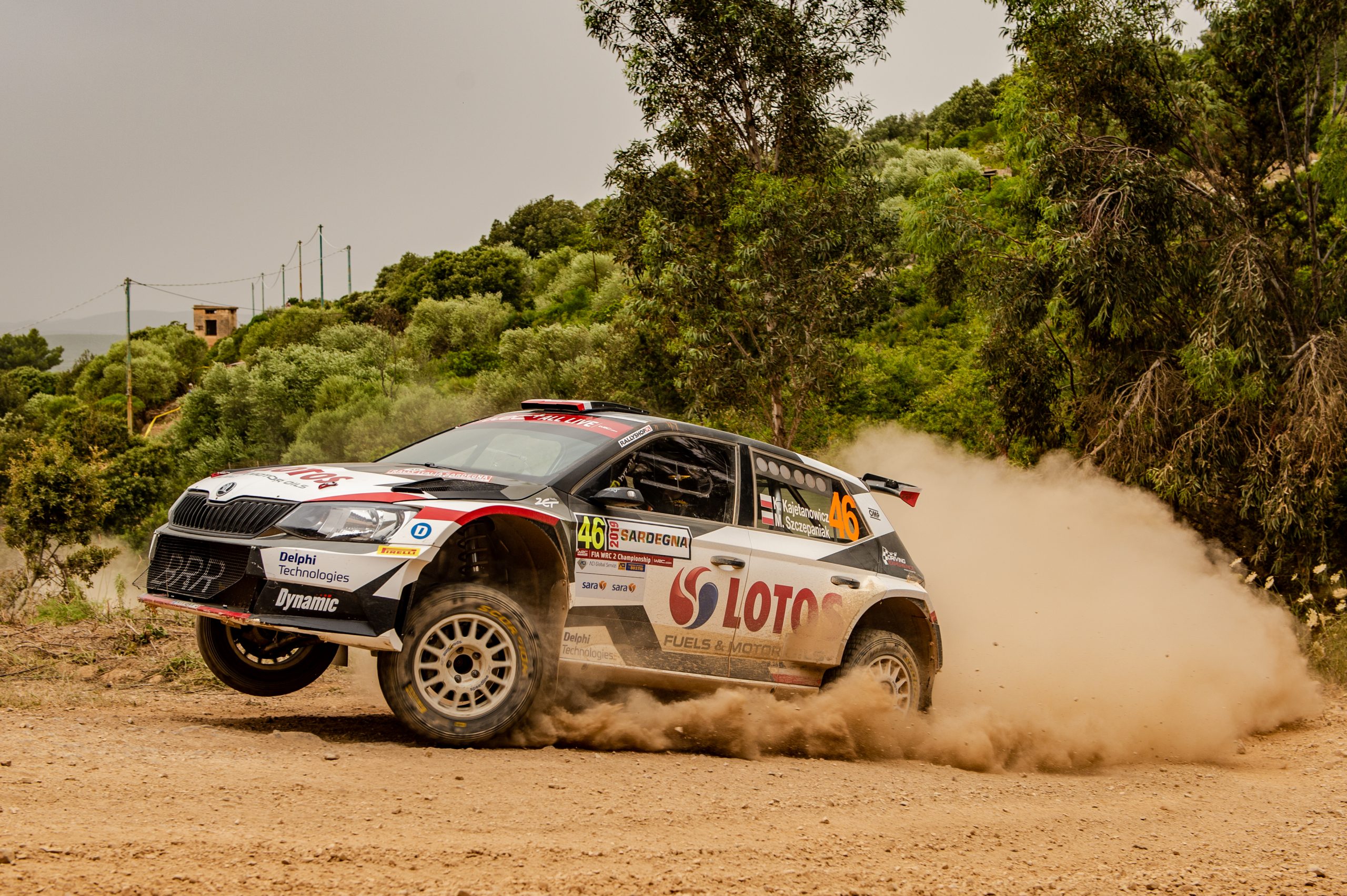 Rally Italien 2019 Škoda Storyboard