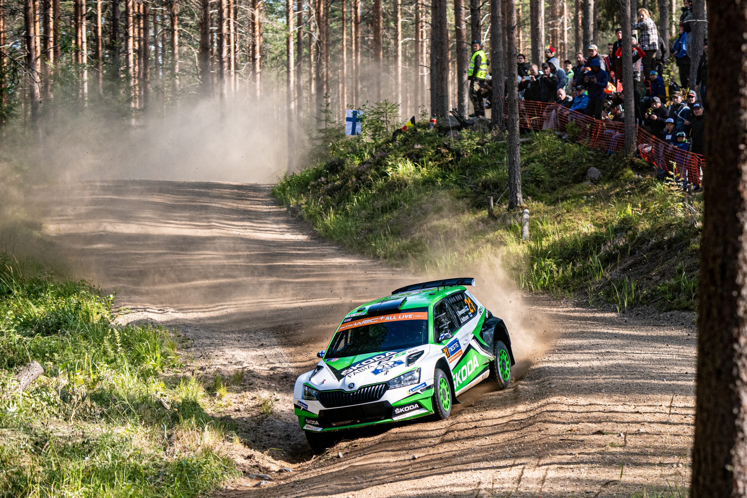 Rally Finnland 2019 Škoda Storyboard